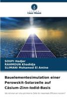 Bauelementesimulation einer Perowskit-Solarzelle auf Cäsium-Zinn-Iodid-Basis