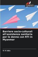 Barriere Socio-Culturali All'assistenza Sanitaria Per Le Donne Con RTI in Myanmar