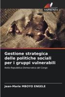 Gestione Strategica Delle Politiche Sociali Per I Gruppi Vulnerabili