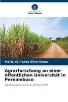 Agrarforschung an einer öffentlichen Universität in Pernambuco