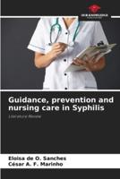 Guidance, prevention and nursing care in Syphilis