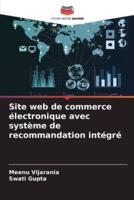 Site Web De Commerce Électronique Avec Système De Recommandation Intégré