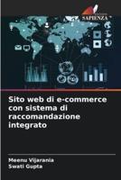 Sito Web Di E-Commerce Con Sistema Di Raccomandazione Integrato