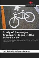 Study of Passenger Transport Modes in Ilha Solteira - SP