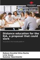 Distance education for the EJA, a proposal that could work