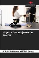 Niger's Law on Juvenile Courts