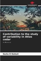 Contribution to the Study of Variability in Atlas Cedar