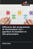 Efficacia Del Programma Di Formazione Tra I Genitori Di Bambini in Età Prescolare