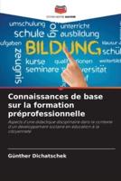 Connaissances De Base Sur La Formation Préprofessionnelle