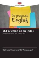 ELT À Oman Et En Inde