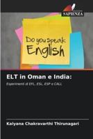 ELT in Oman E India