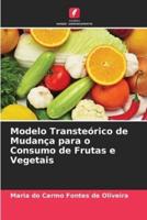 Modelo Transteórico De Mudança Para O Consumo De Frutas E Vegetais