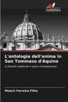 L'ontologia Dell'anima in San Tommaso d'Aquino