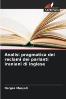 Analisi Pragmatica Dei Reclami Dei Parlanti Iraniani Di Inglese
