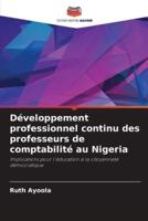 Développement Professionnel Continu Des Professeurs De Comptabilité Au Nigeria