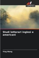 Studi Letterari Inglesi E Americani