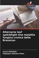 Alternaria Leaf Spot/blight Una Malattia Fungina Cronica Delle Brassicas