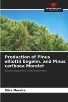 Production of Pinus Elliottii Engelm. And Pinus Caribaea Morelet