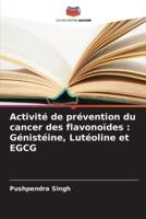Activité De Prévention Du Cancer Des Flavonoïdes