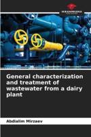 General Characterization and Treatment of Wastewater from a Dairy Plant