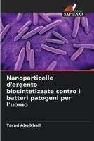 Nanoparticelle D'argento Biosintetizzate Contro I Batteri Patogeni Per L'uomo