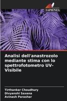 Analisi Dell'anastrozolo Mediante Stima Con Lo Spettrofotometro UV-Visibile