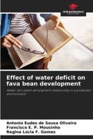 Effect of Water Deficit on Fava Bean Development