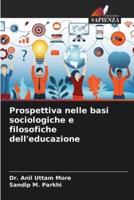 Prospettiva Nelle Basi Sociologiche E Filosofiche Dell'educazione