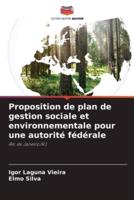 Proposition De Plan De Gestion Sociale Et Environnementale Pour Une Autorité Fédérale