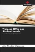 Training Offer and Student Needs