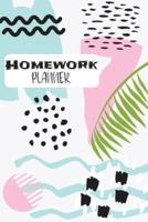 Homework Planner: Assignment Planner for Student   Daily Tracker, Schedule Organizer, Reminder and Study Planner for School and College   Perfect Gift   v1