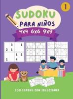 Sudoku Para Niños 4X4 6X6 9X9