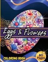 Eggs & Floawers Coloring Book