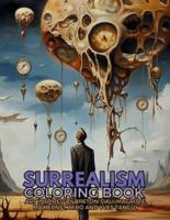 Surrealism Coloring Book With Art Inspired by André Breton, Salvador Dalí, René Magritte, Max Ernst and Yves Tanguy