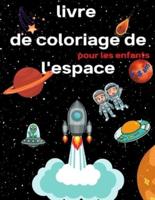 Livre De Coloriage De L'espace Pour Les Enfants De 4 À 8 Ans