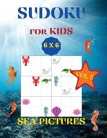SUDOKU for Kids - Sea Pictures