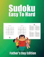 Sudoku Easy to Hard Father's Day Edition