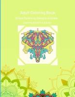 Animal Mandalas:   An Adult Coloring Book