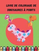 Livre De Coloriage De Dinosaures À Points