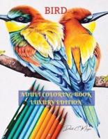 Bird Adult Coloring Book Luxury Edition