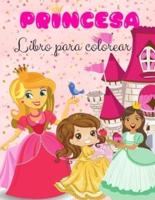 Princesa Libro Para Colorear