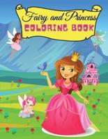 Fairy and Princess Coloring Book