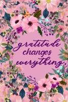 Gratitude Changes Everything: A 52 Weeks Guide To Cultivate An Attitude Of Gratitude   Positivity Diary For A Happier You