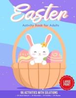 Easter Activity Book for Adults