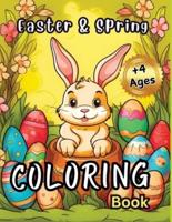 Easter & Spring Coloring Book  4+