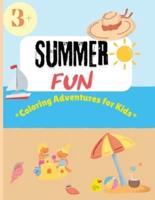 Summer Fun Coloring Adventures for Kids