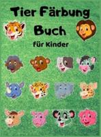 Tier Färbung Buch Für Kinder