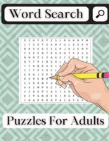 Word Search Puzzles for Adults
