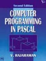 Computer Programming in Pascal