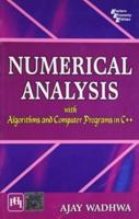 Numerical Analysis With Algorithms and Computer